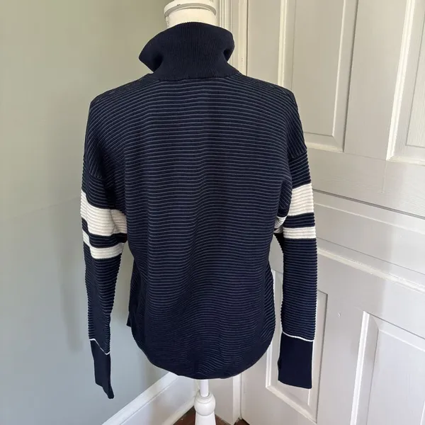 AERIE OFFLINE Jacket Sweatshirt Womens Small S Blue Zip Ladies - Image 2
