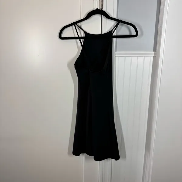 Girlfriend Collective The Naomi Workout Dress built in‎ Shorts Black Medium - Image 5