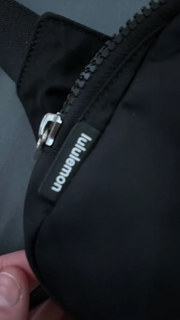 Black Lululemon Crossbody Belt Bag - Image 2