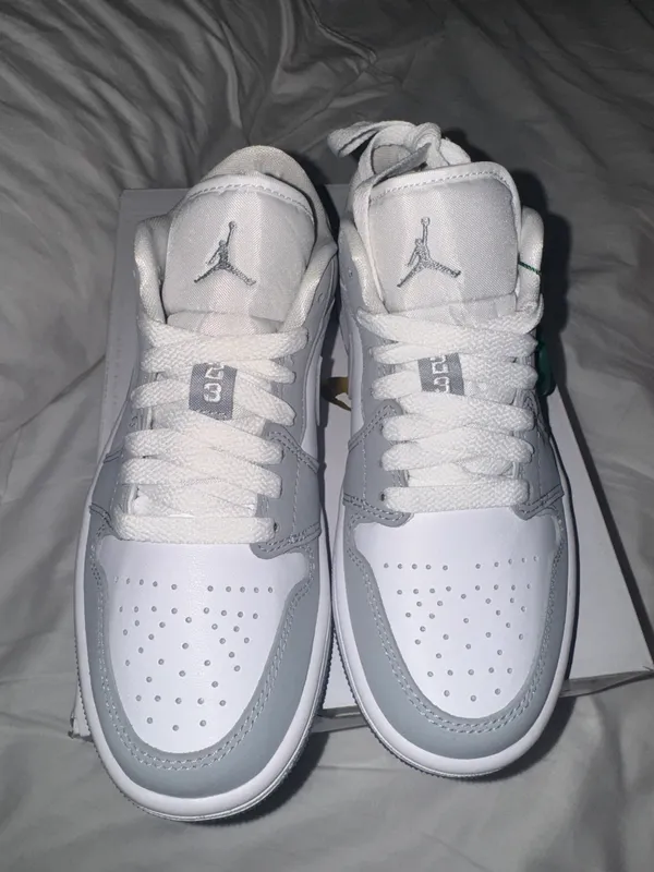 Jordan Nike Air  1 Wolf Gray - Image 8
