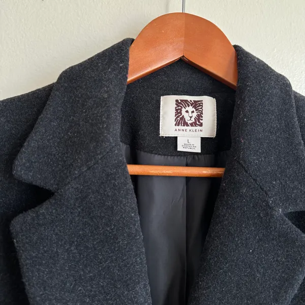 Anne Klein Wool Coat - Image 5