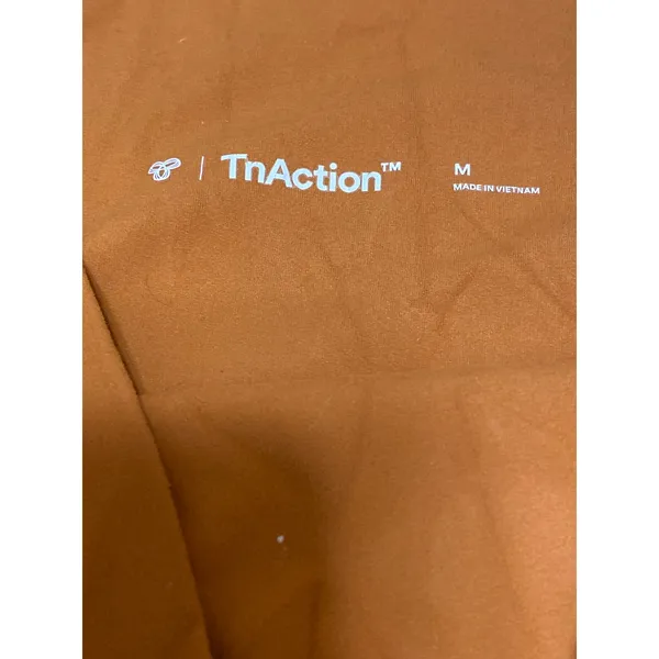 Aritzia TnAction Women's Brown High Rise Activewear Yoga Athletic Biker Shorts M - Image 3