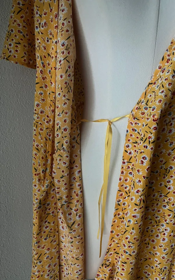 Yellow Summer Dress - Image 3