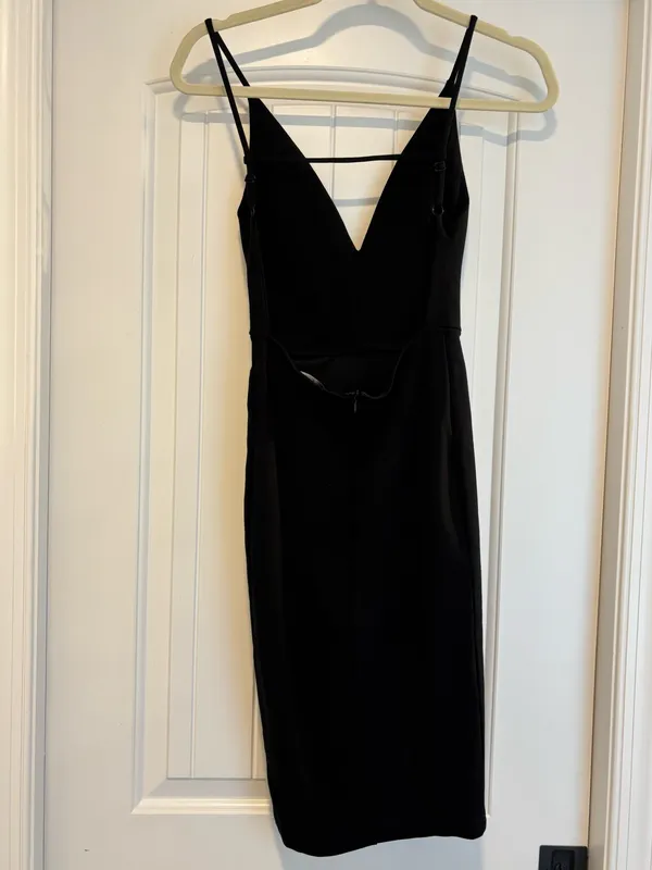 Lulus Mini Dress Black - Image 2