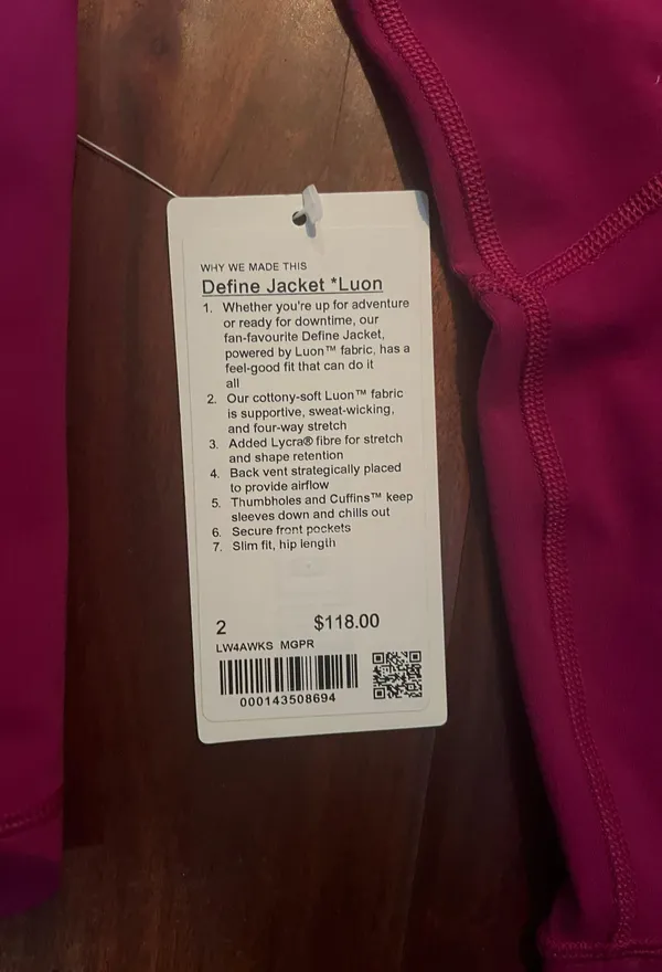 Lululemon Define Jacket - Image 3