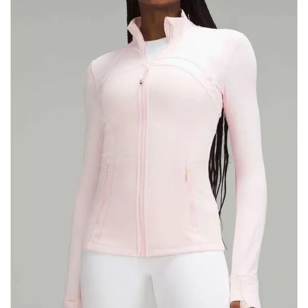 Lululemon Define Jacket Size 6 Strawberry Milkshake‎ Pink Nulu Full Zip - Image 5