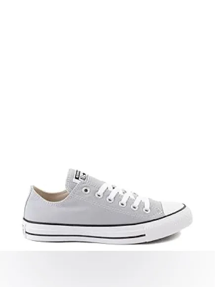 Converse Chuck Taylor All Star Unisex Low Top Grey wolf/white sneakers - Image 3