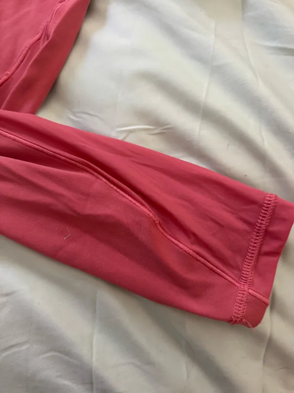 Aerie Coral Leggings with Mesh Detail - Image 5