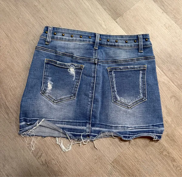 Missguided Denim Skirt - Image 4