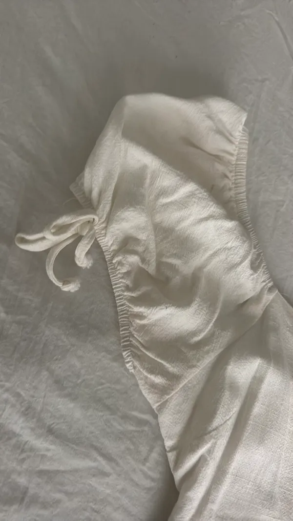 White open back dress Size M - Image 3