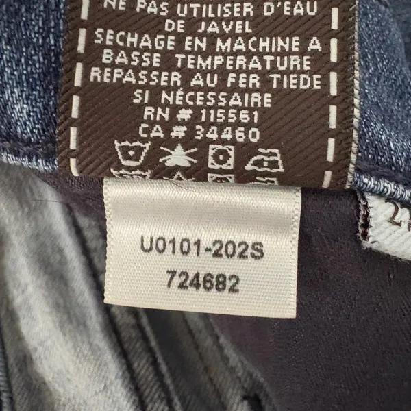 7 For All Mankind Straight Leg Jeans‎ Size 27 - Image 11