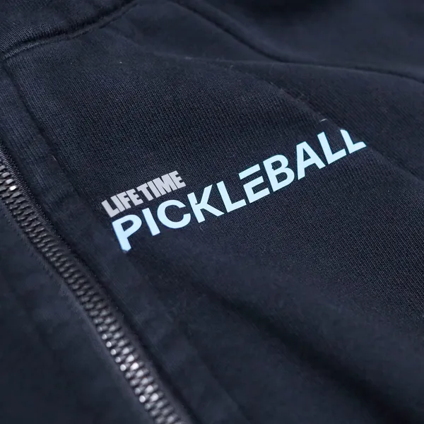 Lululemon Scuba Full Zip Hoodie Womens 8 Black Life Time Pickleball Athletic Top - Image 8