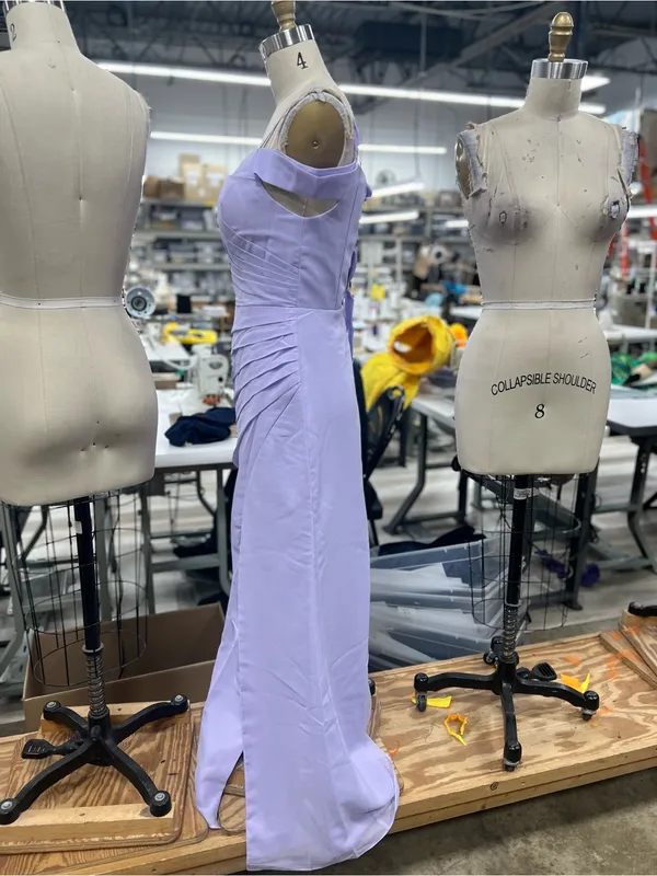 Bridesmaid / Prom Dress 4 Purple - Image 4