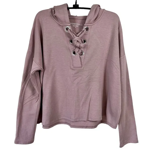 Beyond Yoga Lace Up Sweatshirt - Image 11