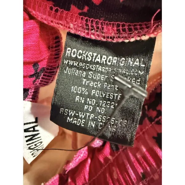 Rockstar Original Juliana Pink Digital Camo‎ Super Stacked Track Pant Sz M R - Image 7