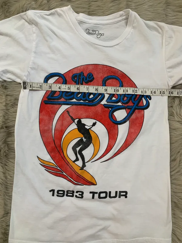 The Beach Boys T-Shirt White Size Small - Image 5