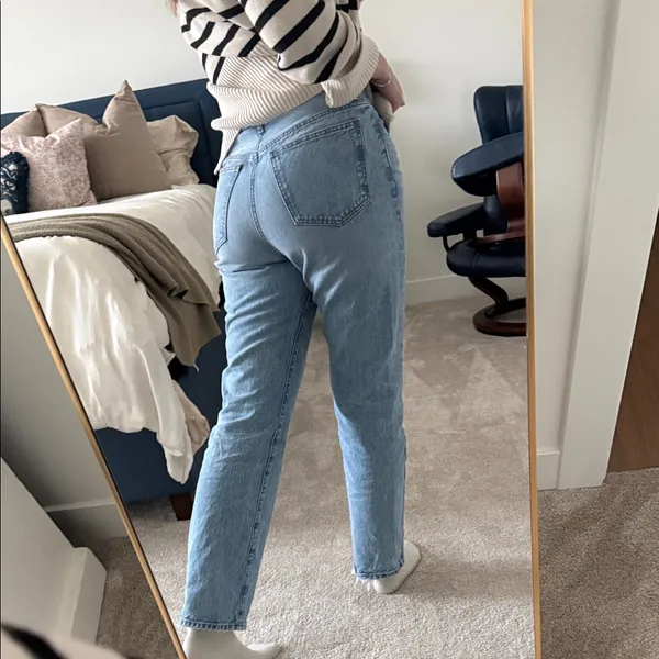 Madewell ‘90s straight Classic Blue light wash Women's Jeans size 29! - Image 4