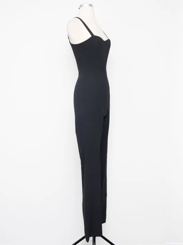 Dress the Population - Black Wide Leg Jumpsuit - Image 6