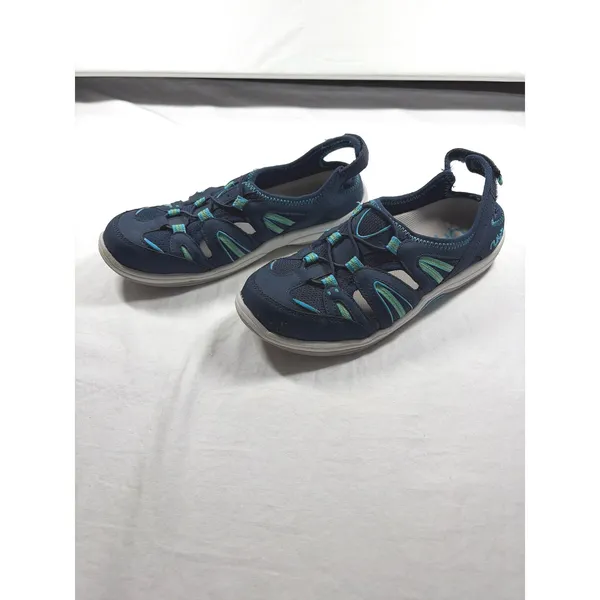 Ryka Hula Sport Women's 6.5 Navy Beach Fisherman Walking Sandals Water Shoes - Image 10