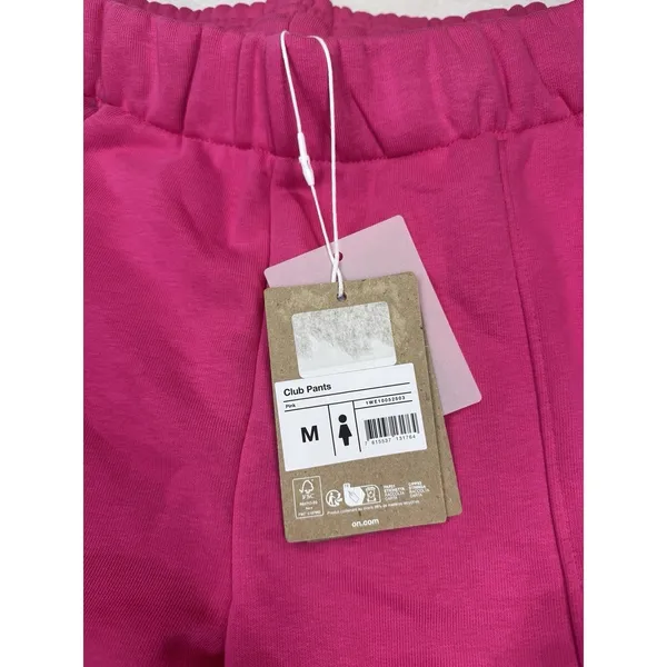On Women's Club Pants Sweat Pants Joggers Medium NWT $99 MSRP - Image 6