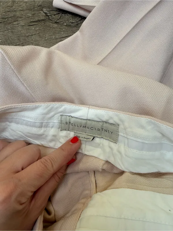 Stella McCartney Pale Pink Wool Blend Dress Pants Size 40 - us 8 - Image 8