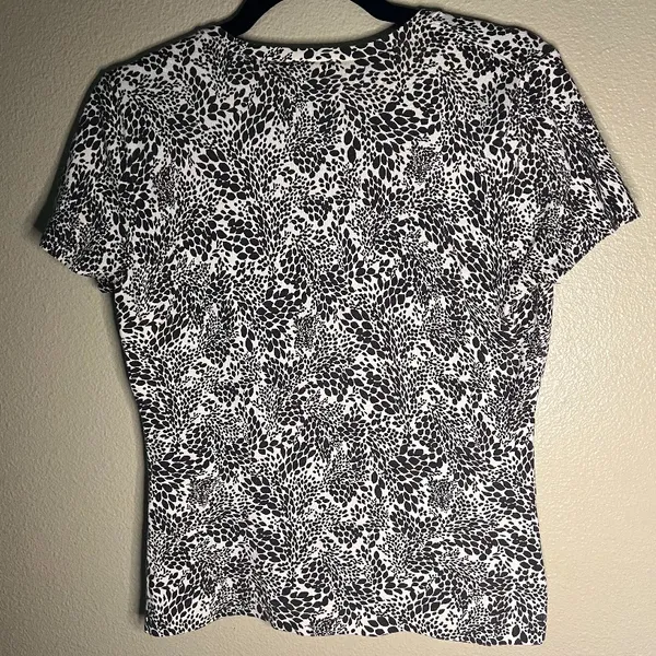 Ann Taylor button Up Sleeve‎ top Office  size Medium - Image 4