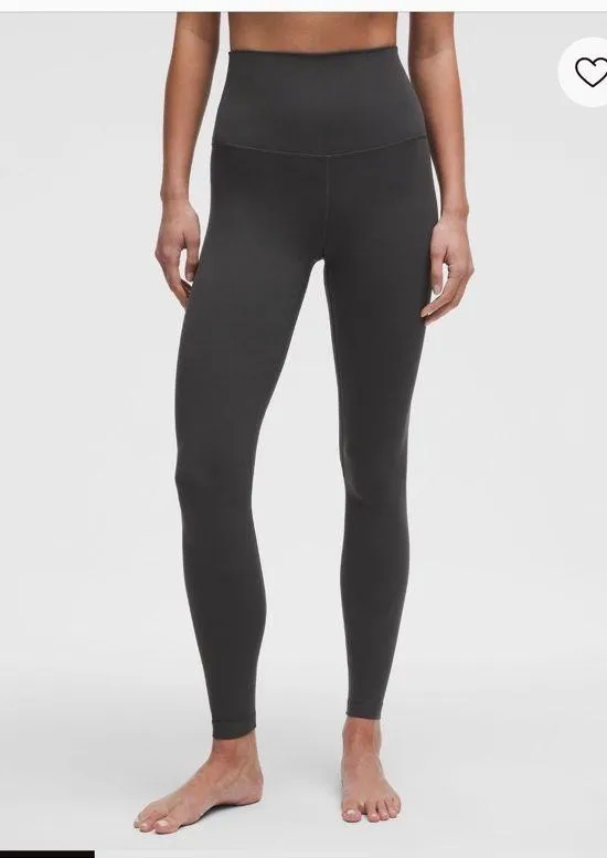 Lululemon Align Super High Waisted 28” Leggings - Graphite Gray - Image 6