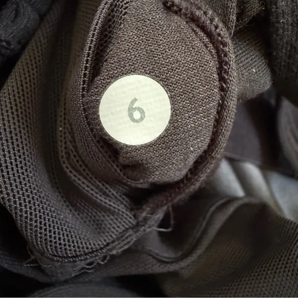 Lululemon Power Y Tank Luon Star Crushed Coal Black Black size 6 - Image 9