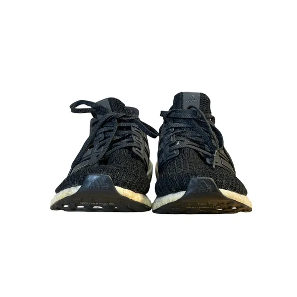 Adidas Ultra Boost Black Low Top Lace Up Athletic Running Sneakers Shoes Size 9 - Image 2