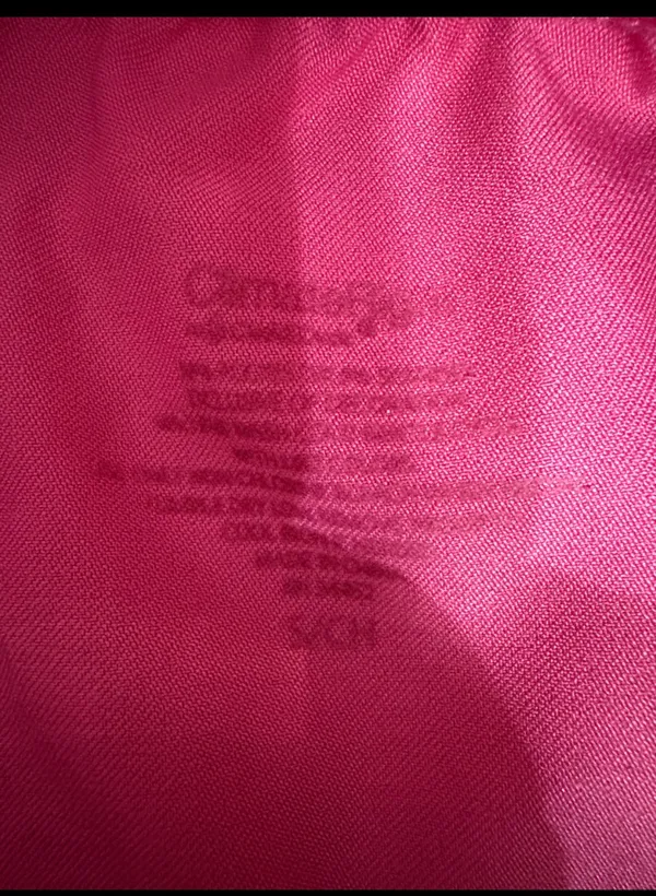 Climate Right by Cuddl Duds Pink Scrub Joggers - size Small. Pockets in front that includes 2 additional pockets. Gently warn & excellent condition. Measurements approximately 13” waist x 11” rise x 39” long. Non-smoking home. priced to sell at as is condition. Don’t like my price, make reasonable offer! And thank you for checking my closet. - Image 3