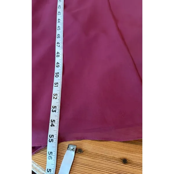 Azazie Gypsy‎ Dress Sz A2 Burgundy Maxi Formal Mother Bride Wedding Bridesmaid - Image 14