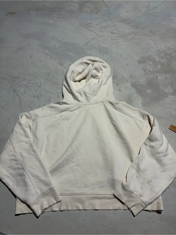 nuuds cropped Pullover Hoodie cream XL - Image 9