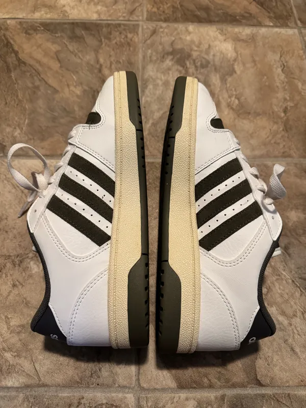 Adidas Green and White Break Start shoes - Image 5