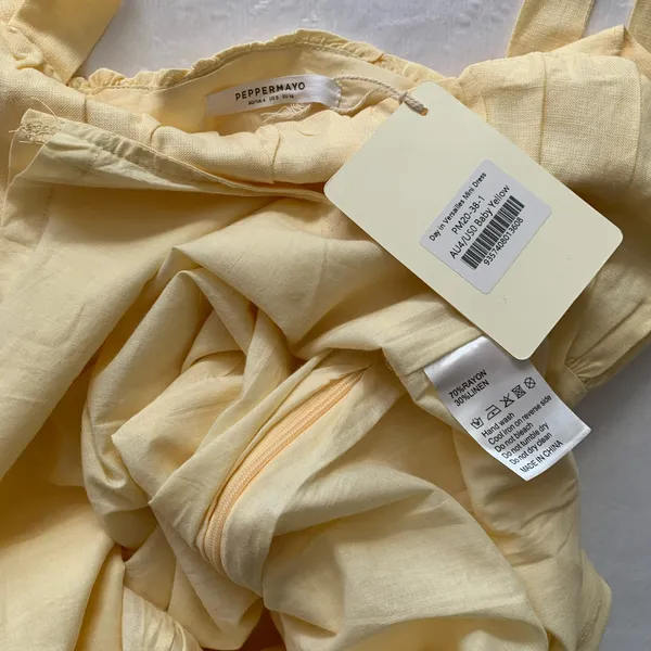 Peppermayo Day in Versailles Mini Dress Baby Yellow - Image 13