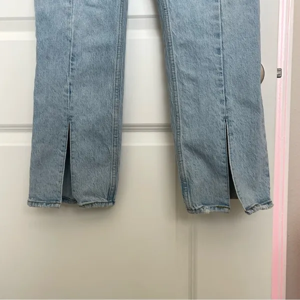 Abercrombie & Fitch Curve Love The 90s Straight Ultra High Rise size 28/6s - Image 6