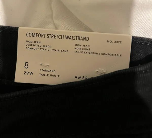 American Eagle Outfitters Mom Ripped Jeans - Image 2
