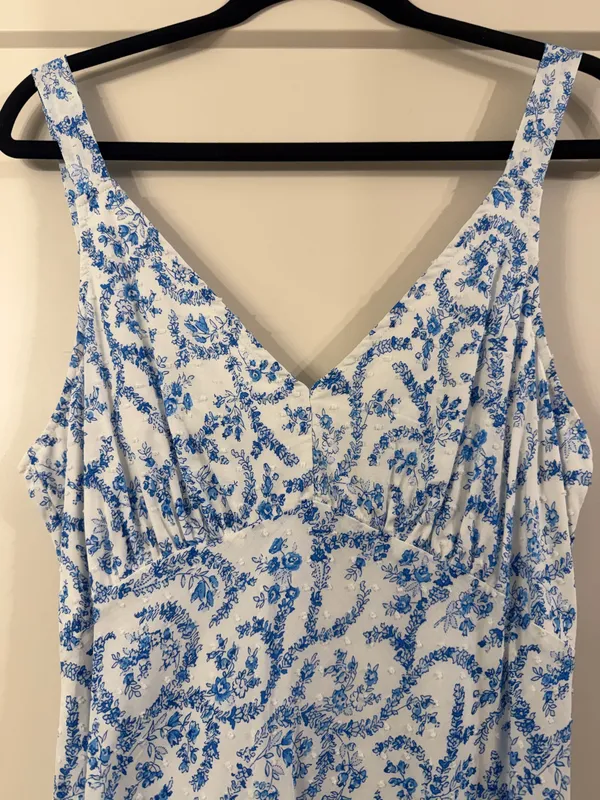 Olivaceous Floral Midi Dress - Image 5