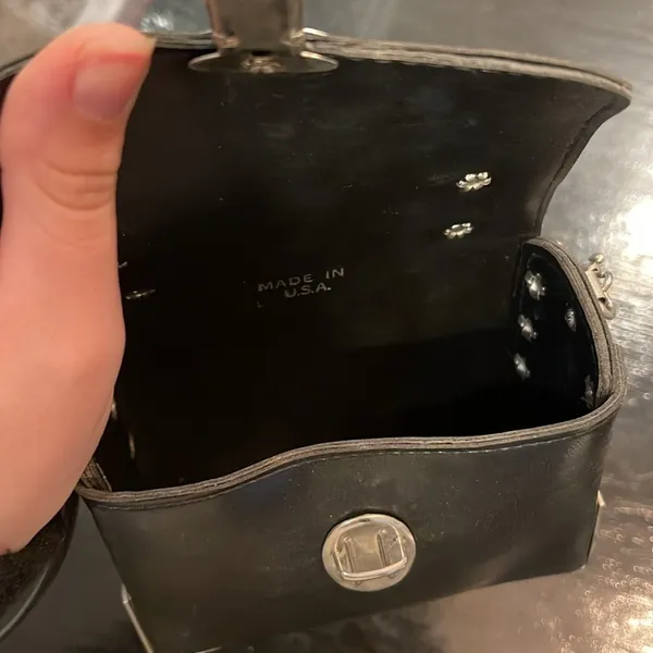 Vintage black purse - Image 3