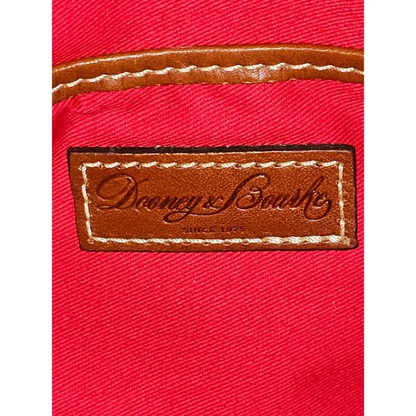 Dooney & Bourke Black Pebbled‎ Leather Lexington Shopper Tote Handbag Purse - Image 8