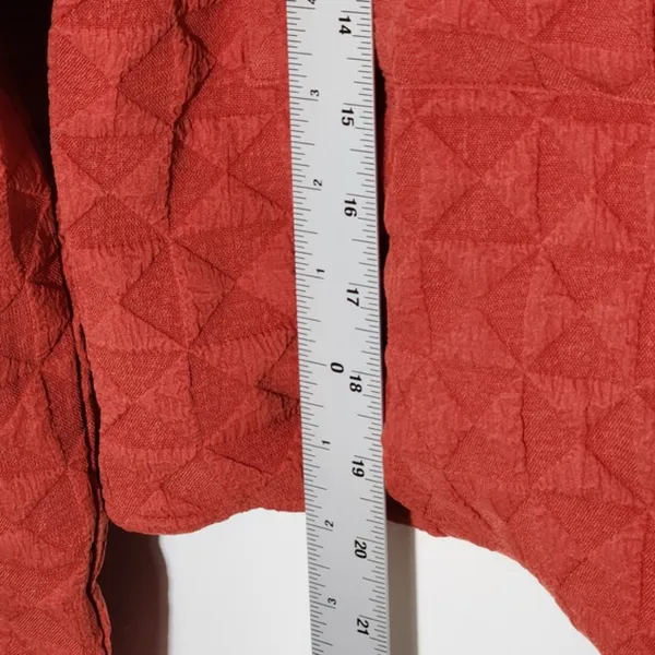 Privy Rust Red Cropped Textured Jacket Size Medium NWT - Image 8