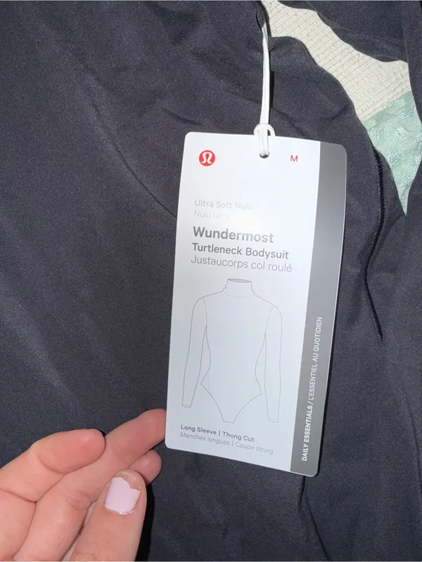 NWT Lululemon Nulu Wundermost Turtleneck Bodysuit size M - Image 2