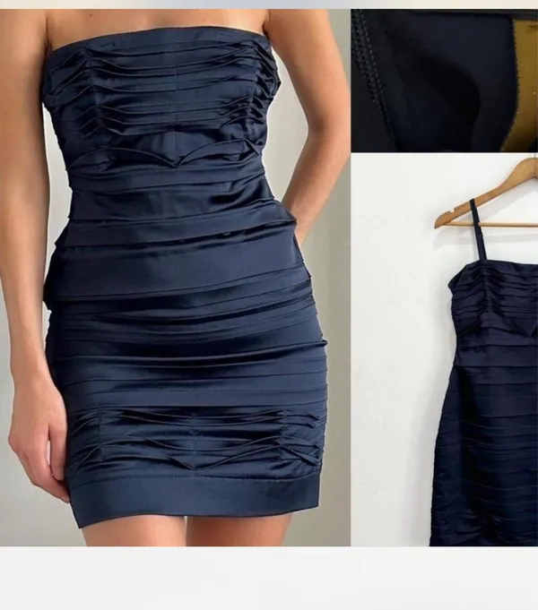 Navy blue dress - Image 4