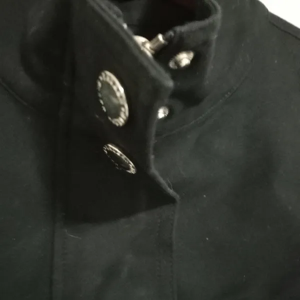 Lauren Ralph Lauren S Military Cargo Jacket in Black Silver - Image 8