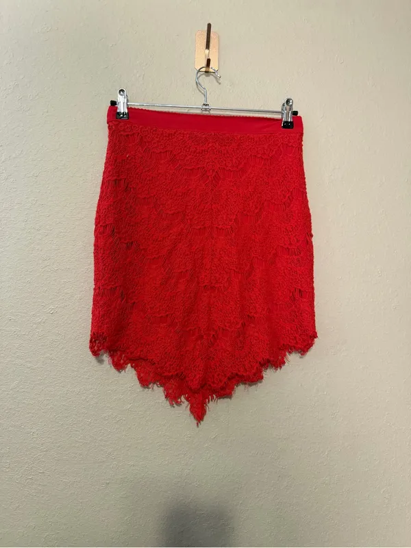 Free People Sabina Ginger Set in Red Size Small - Image 9