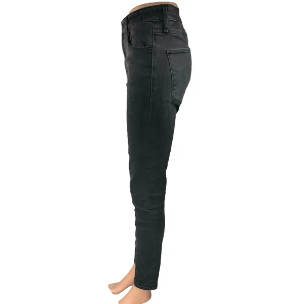 Abercrombie & Fitch Simone Women's Black High Rise Super Skinny Denim Jeans 29 - Image 2
