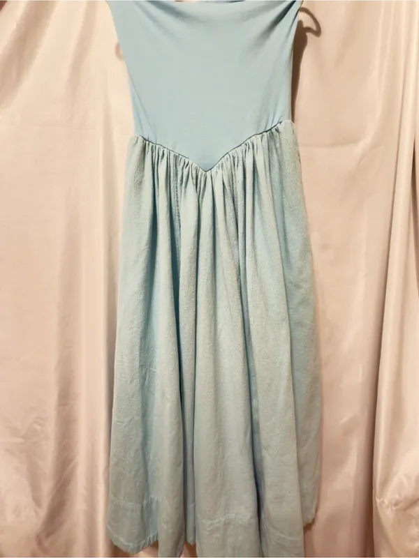 Free People Onda Drop-Waist Tube Midi Dress Slim Pull On New XS - Image 5