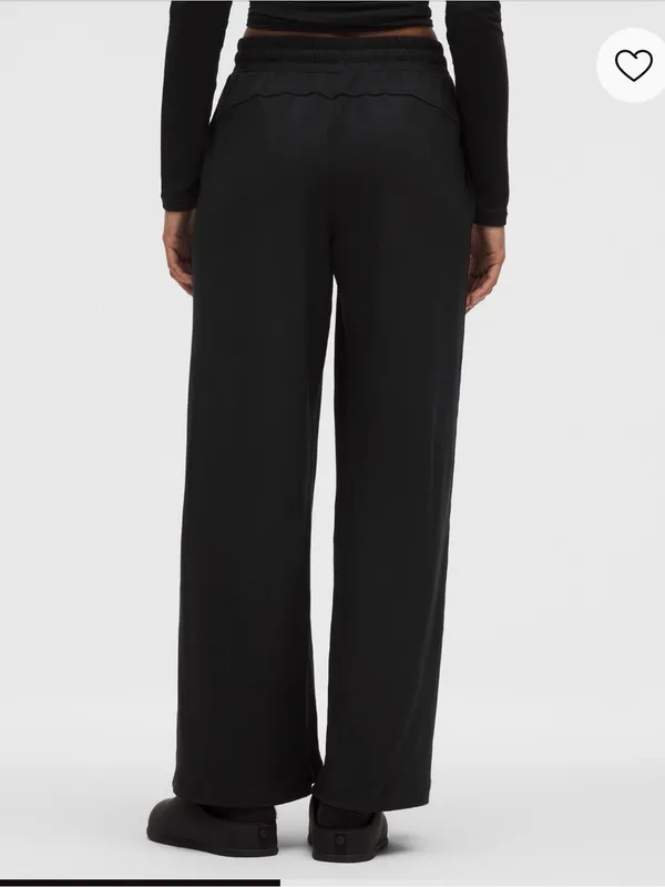 lululemon BeCalm HR Pleated Extra-Wide Leg Pant - Large -NWT - Image 2