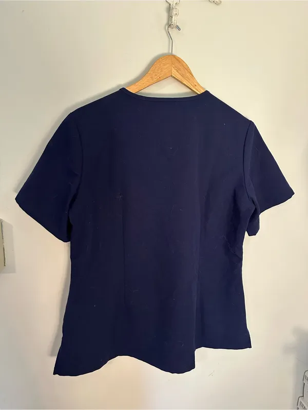 Figs Casma scrub top navy large - Image 5