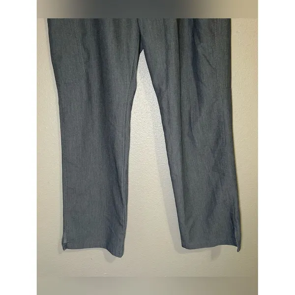 FIGS Kade Graphite Gray Straight Leg Cargo Scrub Pants Women’s Size Large - Image 6