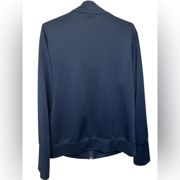 Alo Navy Full Zip Lightweight Long sleeve Jacket - Image 2